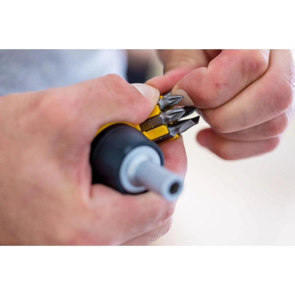 Giravite Nano a Cricchetto con 6 Inserti (066358) Stanley