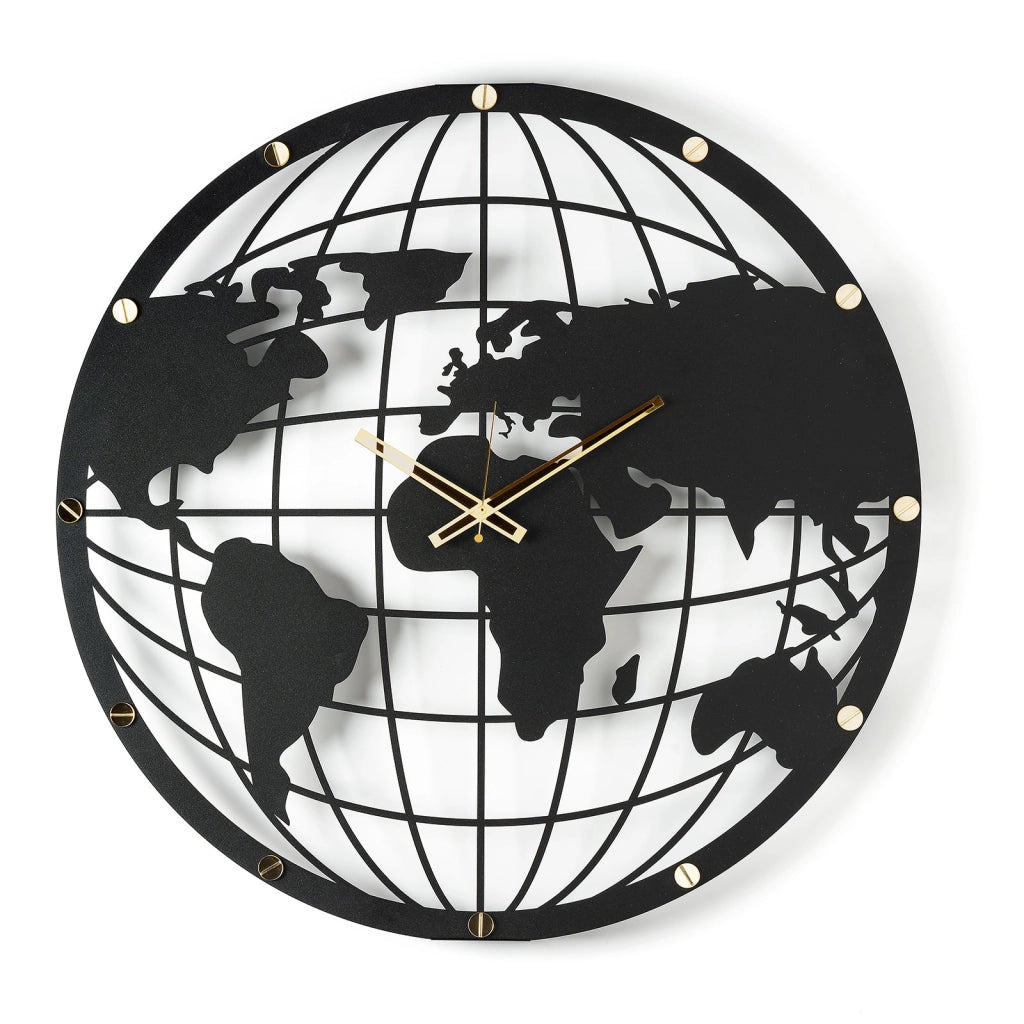 MAPPA MUNDI Nero, Orologio, Arti e Mestieri