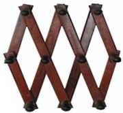 APPENDIABITO ESTENSIBILE  4 posti Legno Scuro