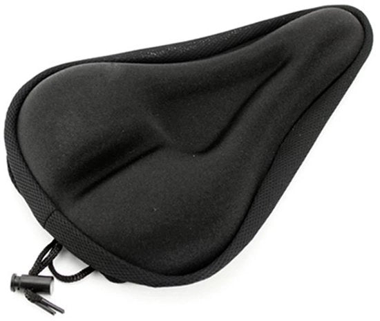 Sella bicicletta - Regolatori sella - Copertura sella bicicletta - per MTB, bicicletta da corsa & e-bike - morbido - confortevole - Unisex - Biciclette - Nero