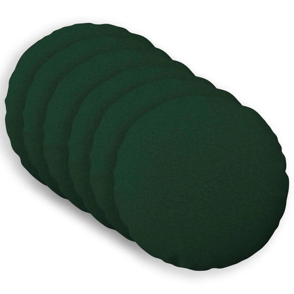 Cuscino con cuscino HEERLEN 6 pz Verde Scuro Tessuto 929312