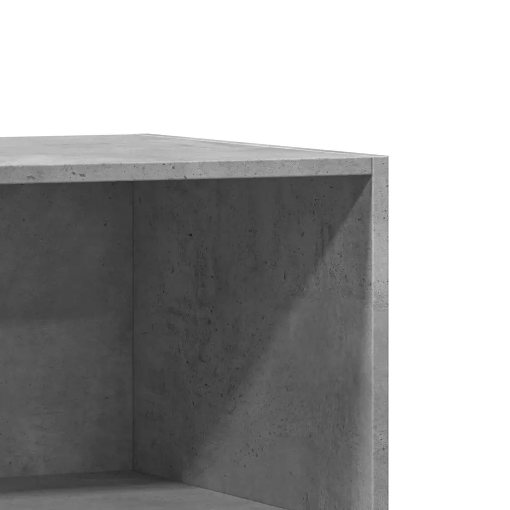 Armadio Grigio Cemento 77x48x102 cm in Legno Multistrato CFW3253535