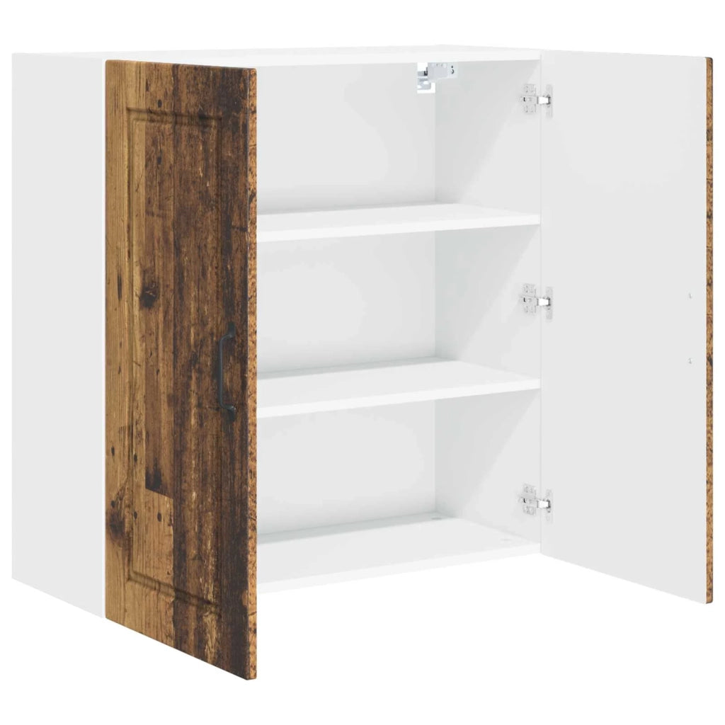 Mobile da cucina con lo scaffale-Armadio da cucina Legno vecchio 80 x 31 x 80 cm 825766