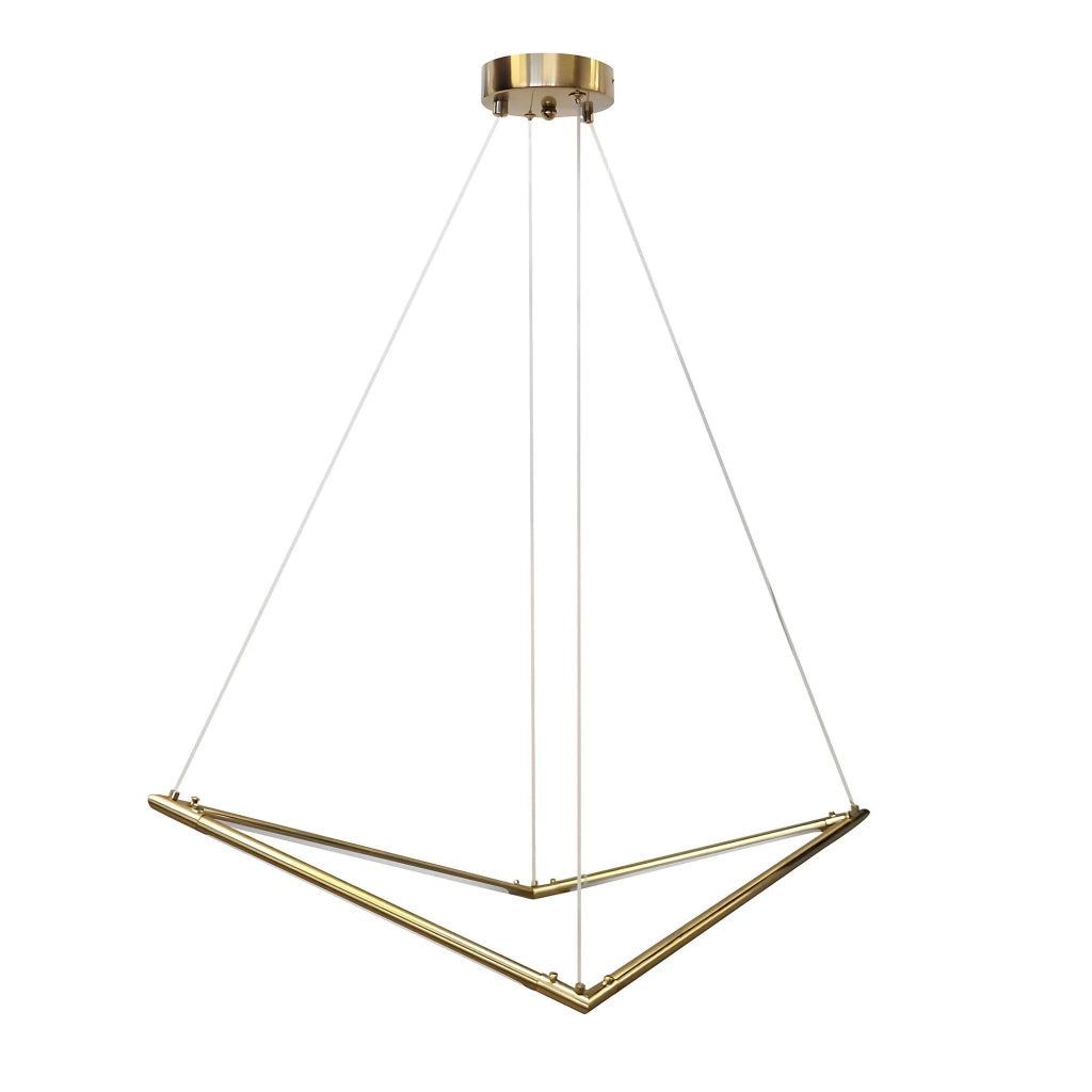 Lampada Da Soffitto Led App1776-cp Brush Gold