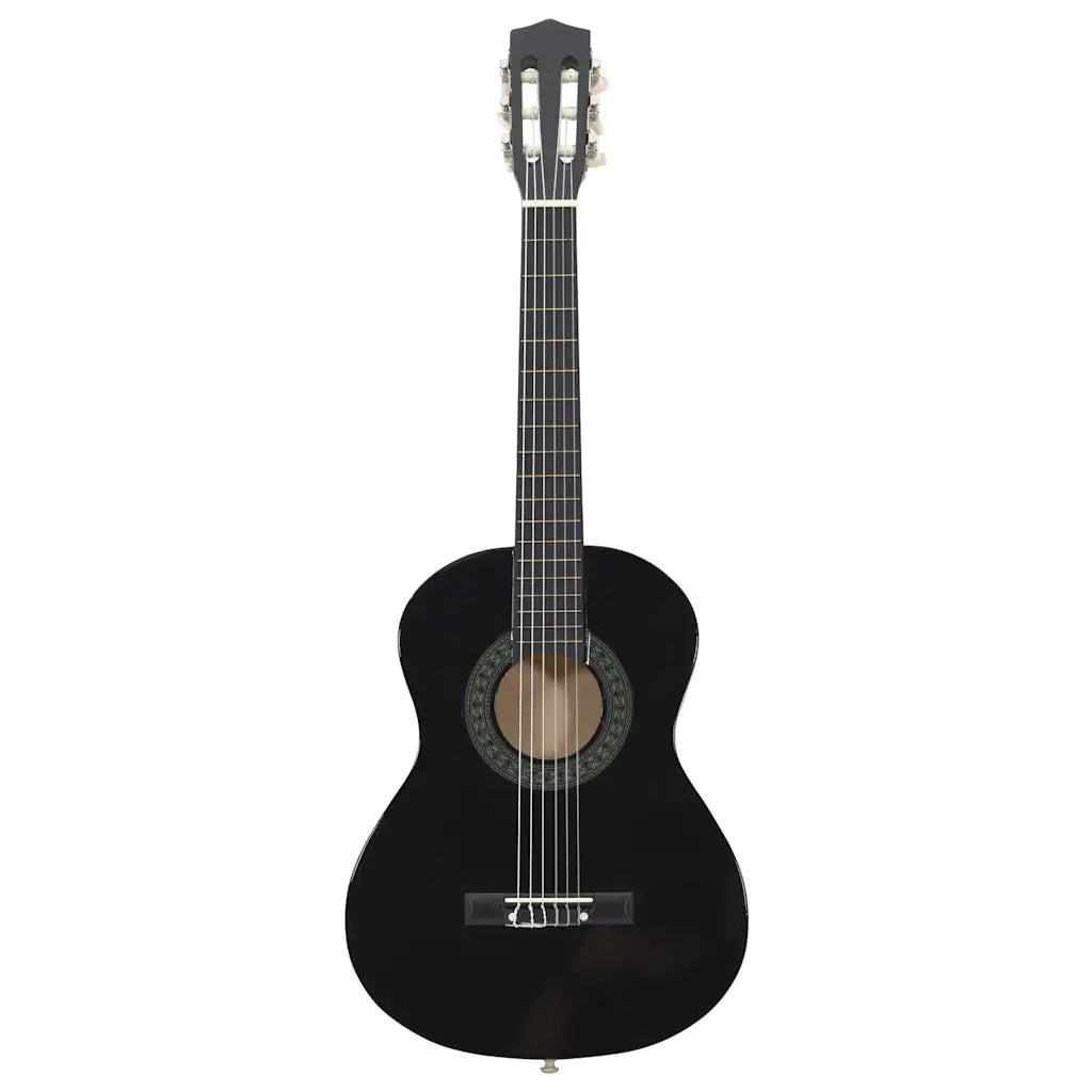 Chitarra Classica per Principianti e Bambini Nera 1/2 34" 70126