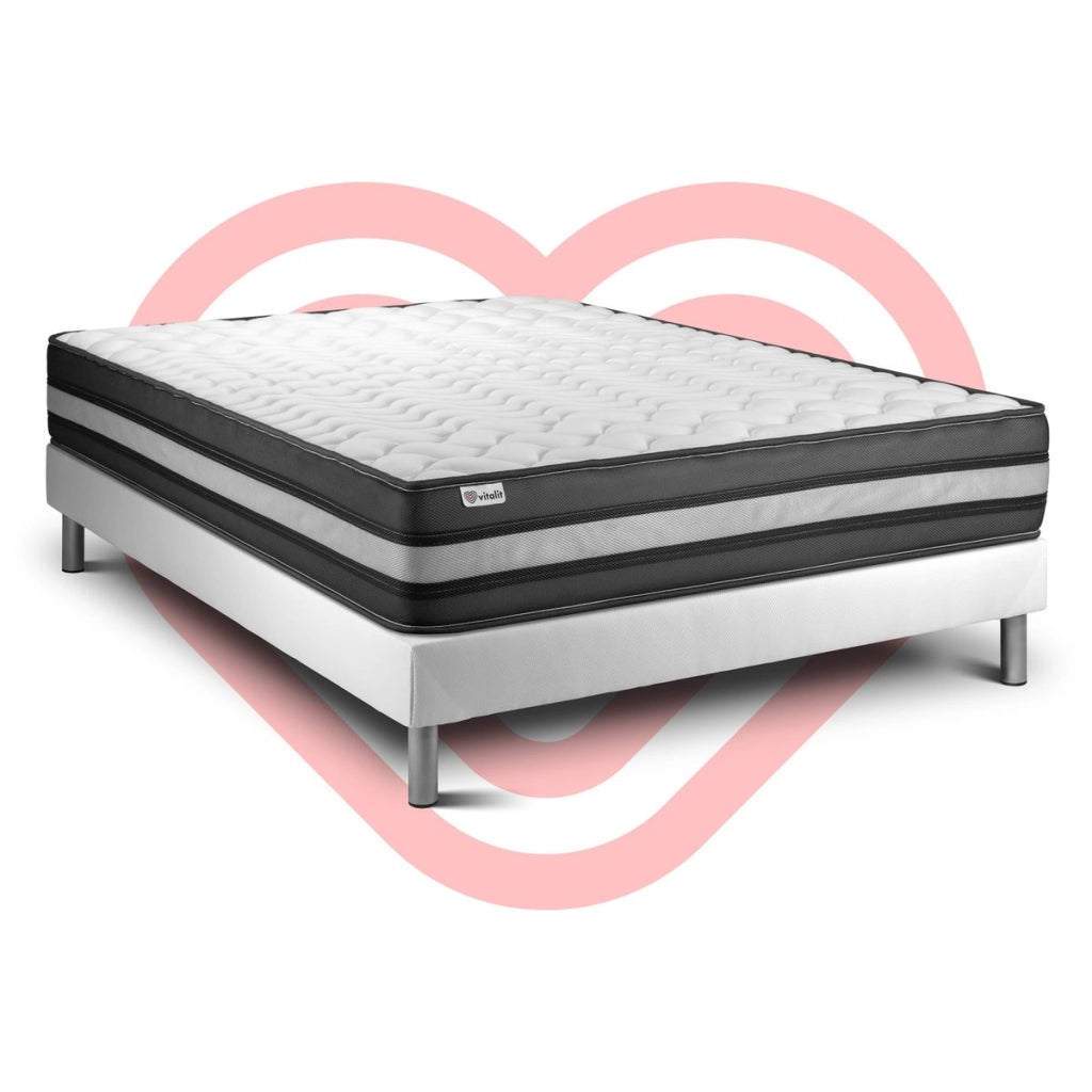 Set materasso e base 200x200 cm - Vital Power Zen
