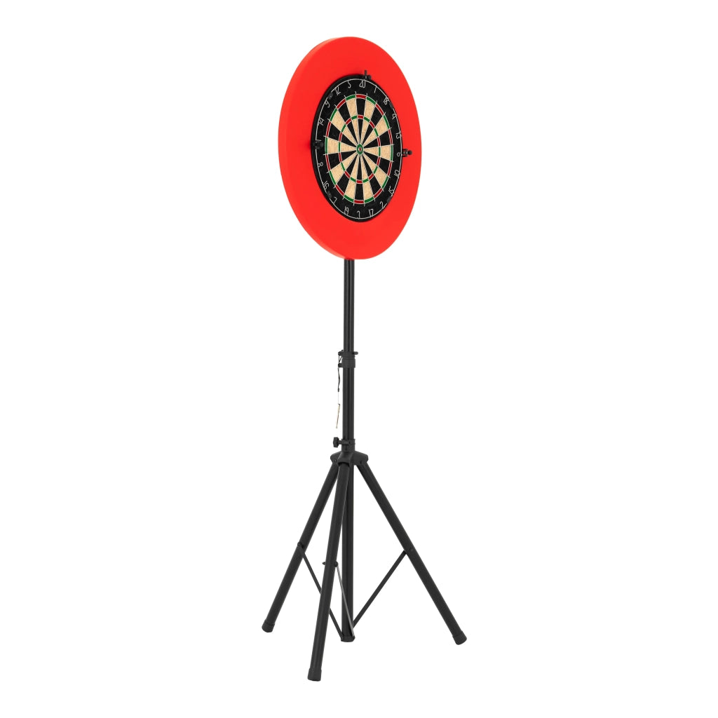 Set Bersaglio Freccette con Supporto Treppiede e Surround Bristle per Casa