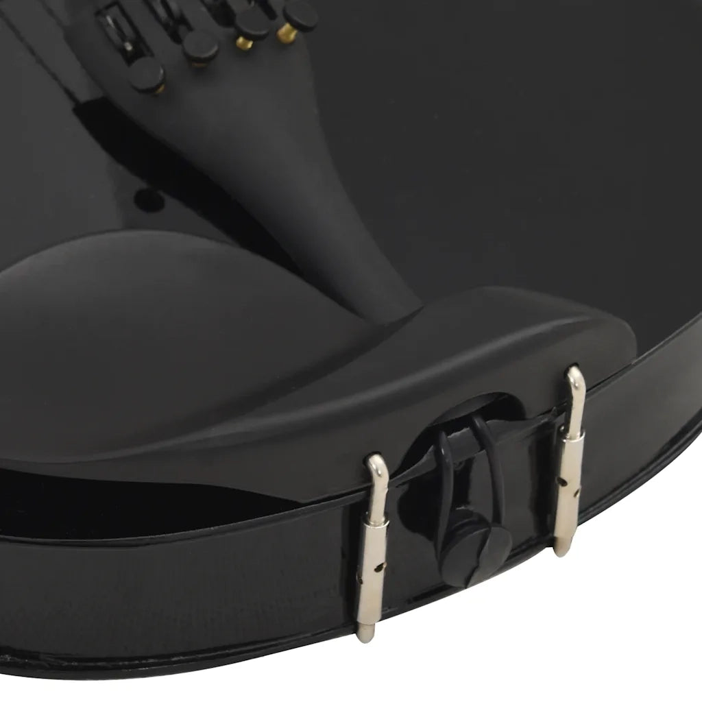 Set Completo Violino con Arco e Mentoniera Nero 4/4 70143