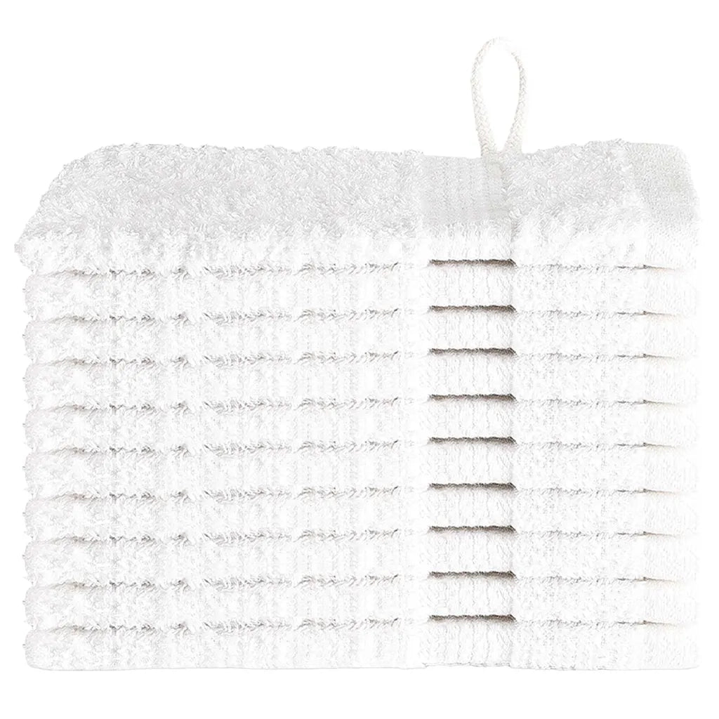 Asciugamano per Ospiti SOLUND 10 pcs Bianco 15 x 21 cm 550 gsm 137114