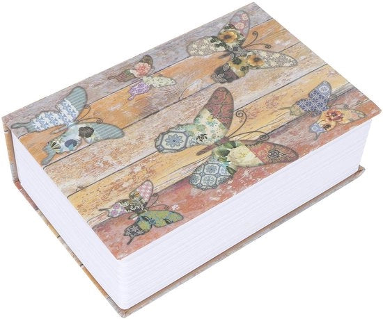 Cassetta Segreta Portatile a Forma di Libro - Sicura - Multicolore - Nascondi Oggetti di Valore - Ideale per l'Uso Domestico