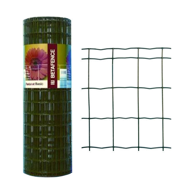 BETAFENCE GTFA-OFOK-00425K70XG70 Pantanet Basic Rete elettrosaldata zincata e plasticata 104 cm x 25 m colore Verde