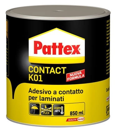 PATTEX ADESIVO CONTACT K01 P/LAMINATI 850 ML