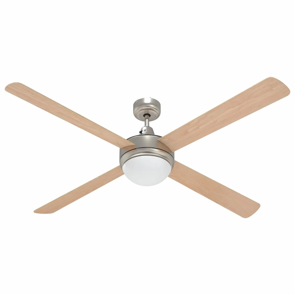 Ventilatore da soffitto con luce e telecomando Ø 130 cm Sonoma 42035650