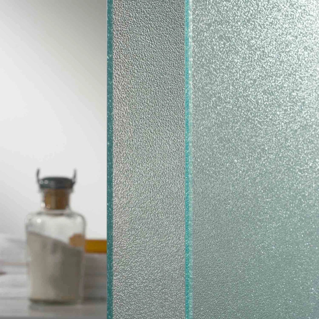 Box Doccia Angolare 75x180 cm 2 Ante Scorrevoli in Cristallo Opaco 6mm H185 Fosterberg Kolding Duo