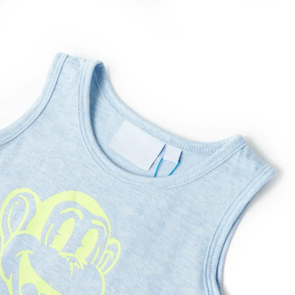 Canotta da Bambino Blu Tenue M¨¦lange 104
