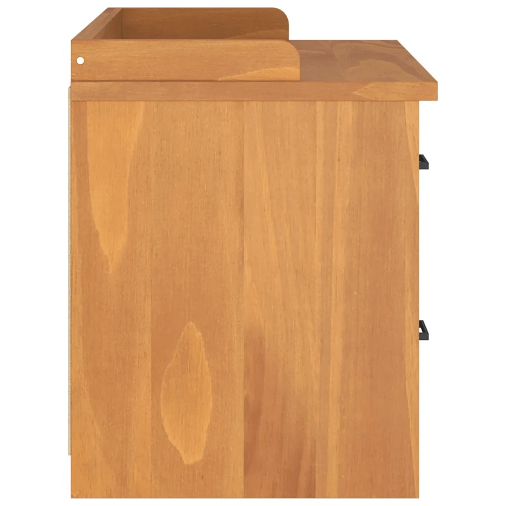 Panca da Corridoio SANDNES 87x40x50 cm Legno Massello di Pino 4010463