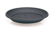 Piatto Sottovaso Similcotto Diametro 55 Cm Antracite Set 5 Pezzi - Arca