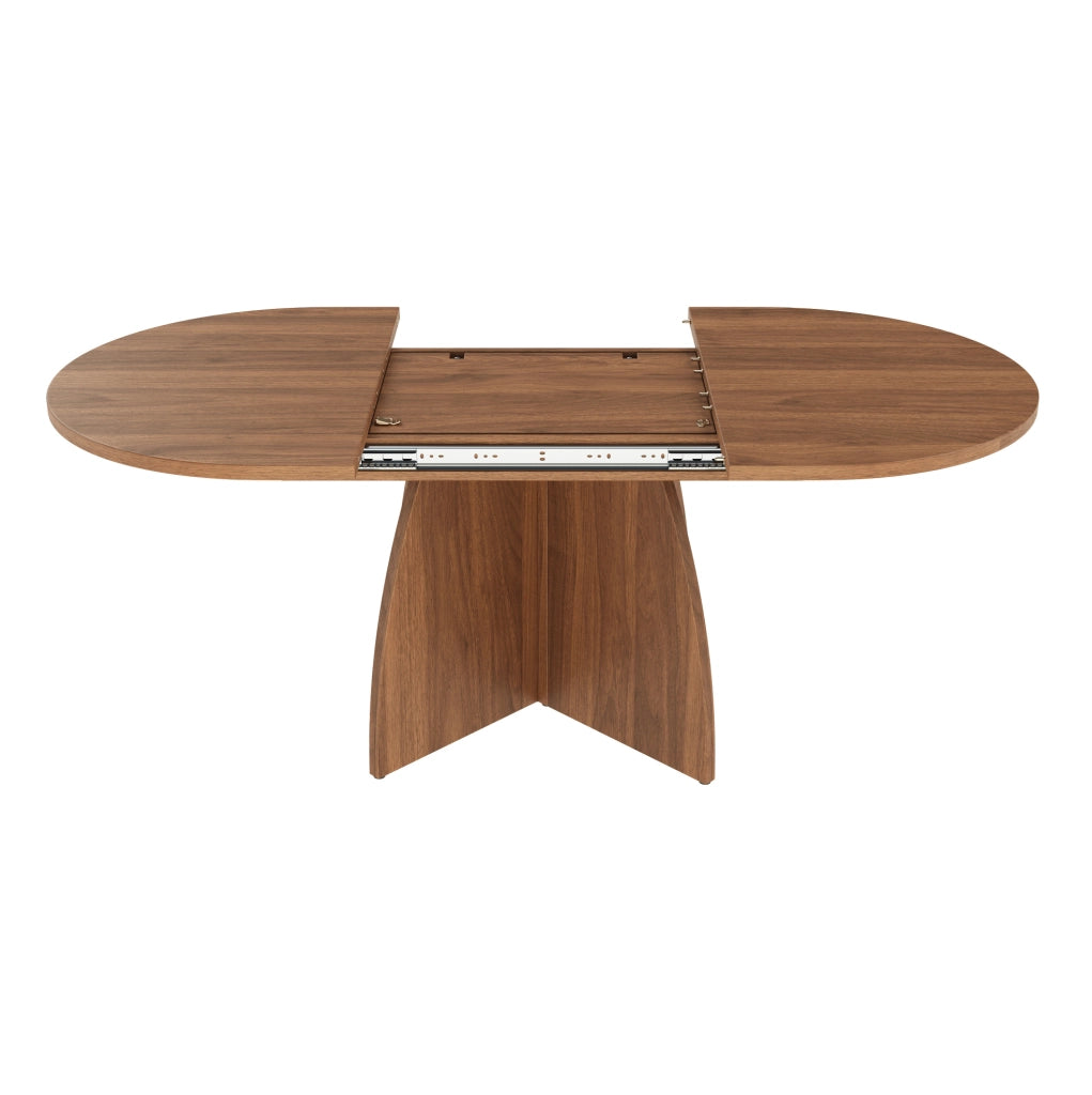 TAVOLO da Pranzo Estensibile 180x90 cm MDF Color Noce