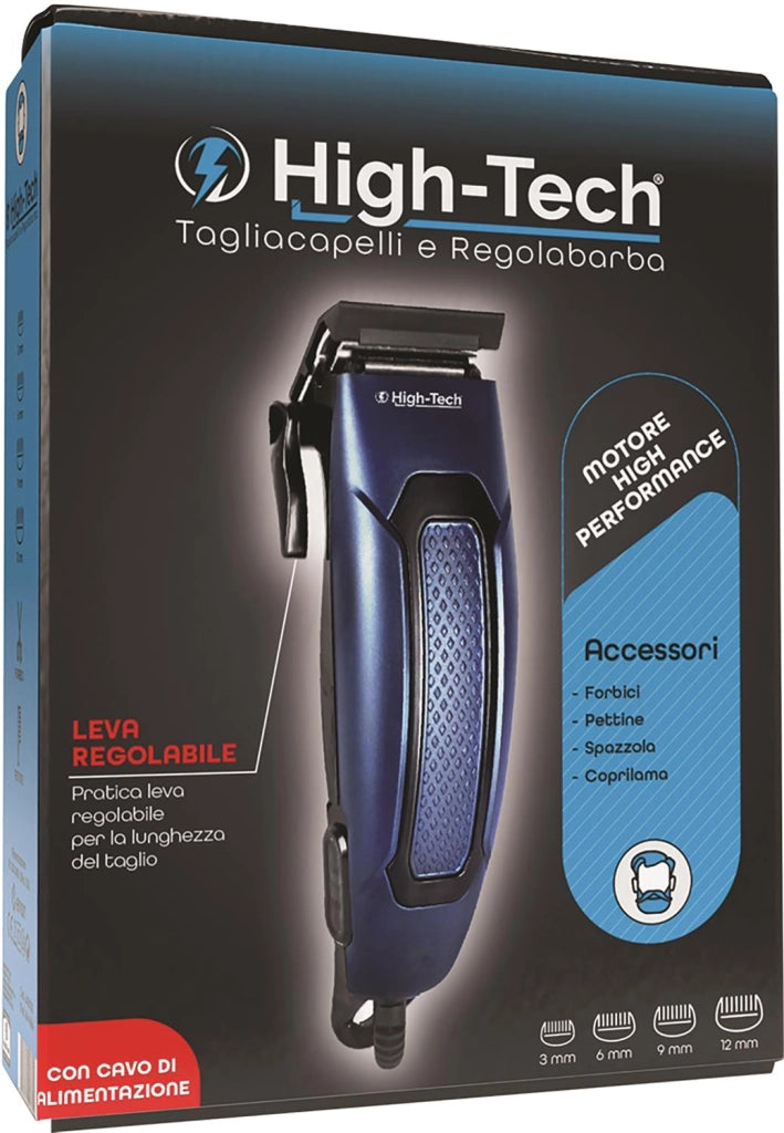 HIGH-TECH TAGLIA CAPELLI  2 IN 1 CON BASE MULTI FUNZIONE E FILO