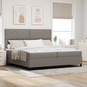 Letto a molle con materasso con led Talpa 200 x 200 cm Tessuto