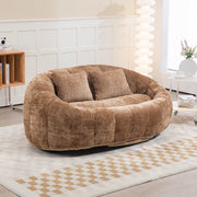 DIVANO Lazy 150x95x63 cm Chenille Caffè