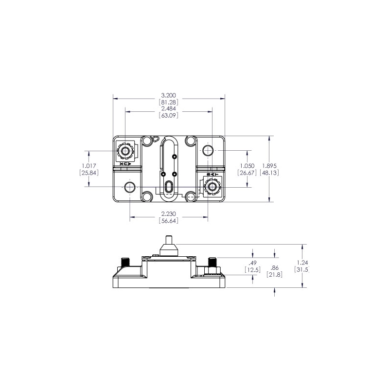 MAGNETOTERMICO A FILO 70A