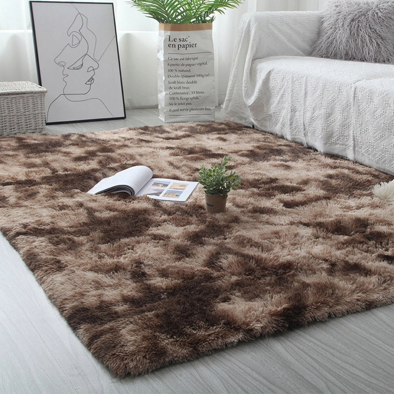 Tappeto marrone peloso 120x170 cm