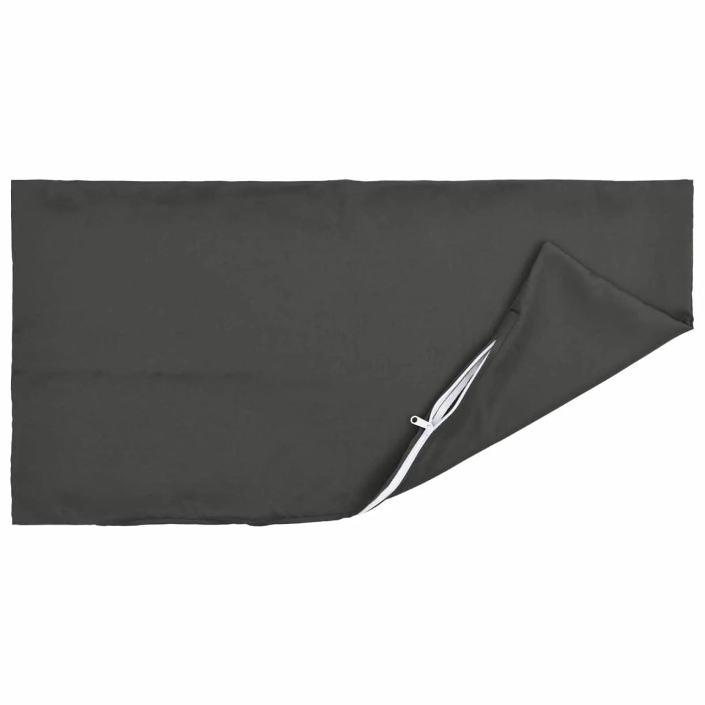 Cuscino con cuscino HEERLEN 2 pz Antracite Poliestere 927604