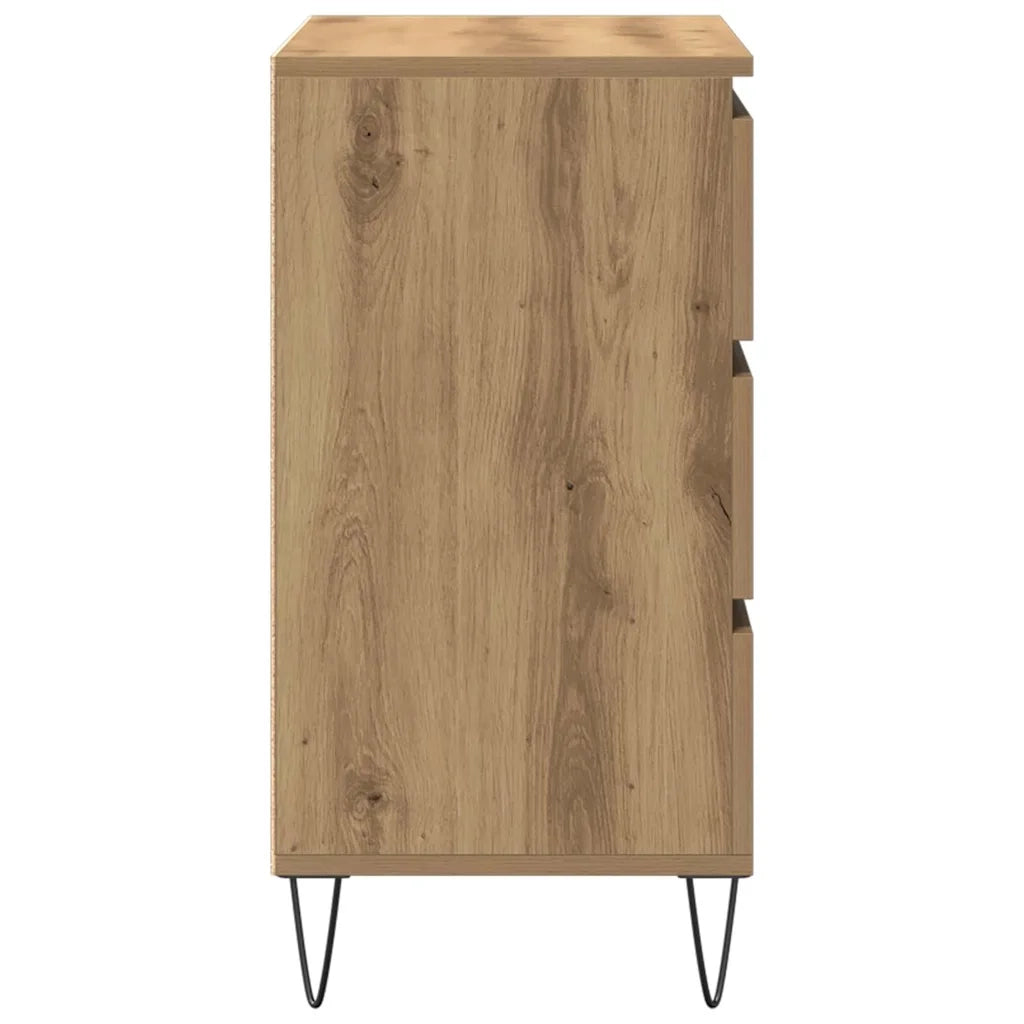 Credenza | Madia | Buffet da pranzo | Armadio da pranzo Rovere artigianale 60 x 35 x 70 cm Legno multistrato