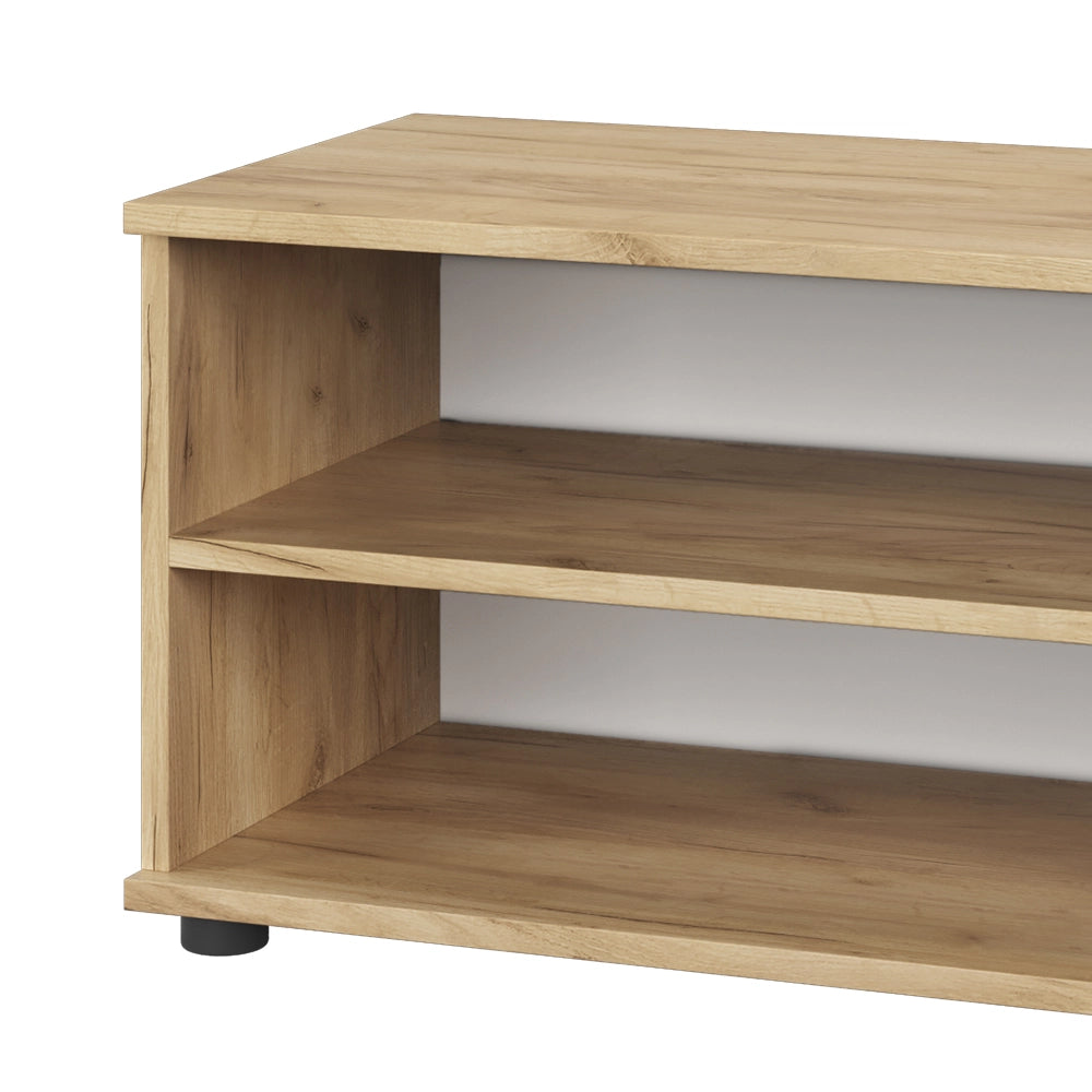 Vicco Scaffale Quercia dorata/bianco 70.8 x 38.9 cm con 2 scomparti