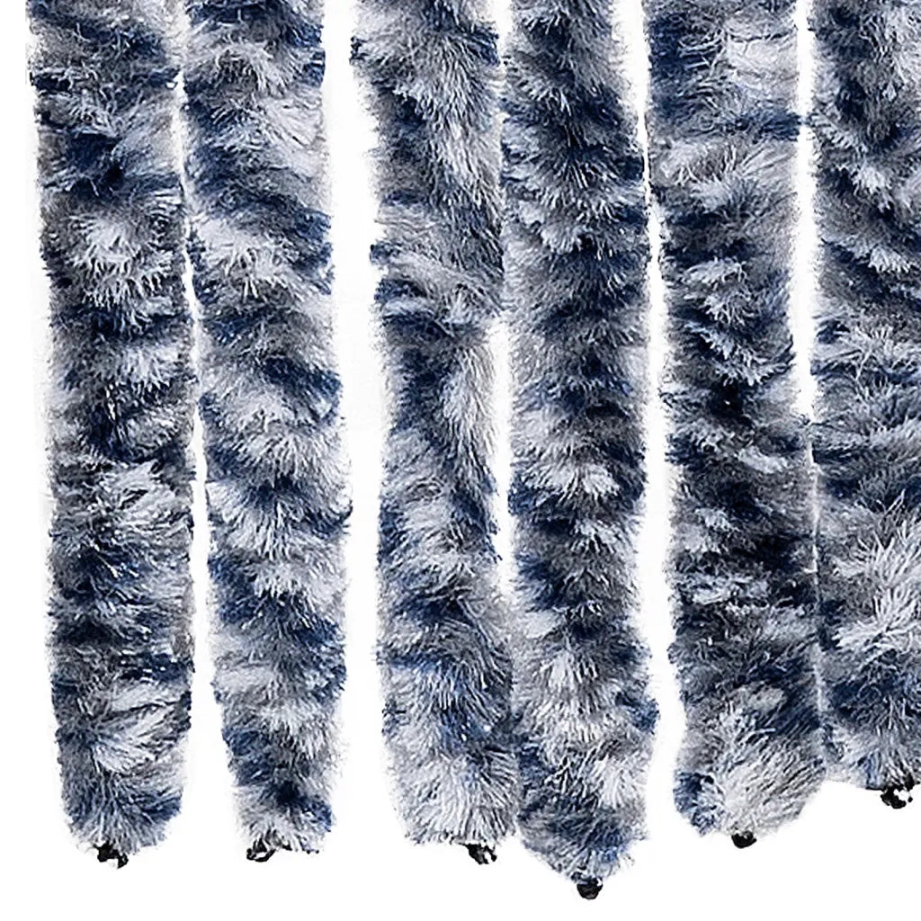 Zanzariera Blu e Bianco 90x200 cm Ciniglia CFW6265492