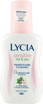 LYCIA DEODORANTE VAPO IN FORMATO DA 75 ML SENSITIVE