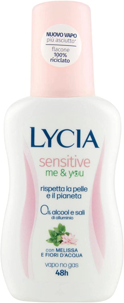 LYCIA DEODORANTE VAPO IN FORMATO DA 75 ML SENSITIVE