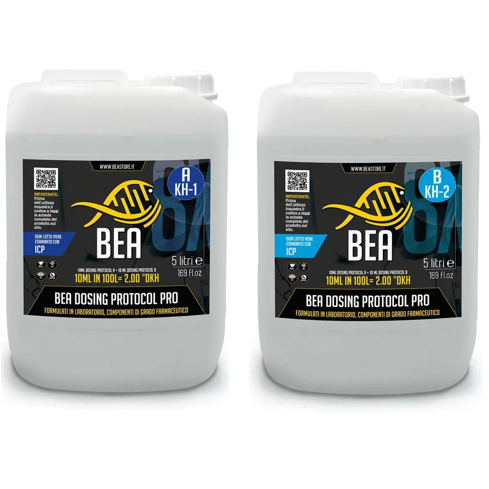 Bea Dosing Protocol Pro - protocollo Balling liquido Modello: KH1 + KH2 (2x5L)