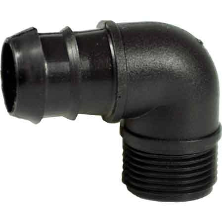 GOMITO FILETTATO MASCHIO BASSA PRESSIONE Ø mm 20x1/2 - 100 pezzi- IRRITEC