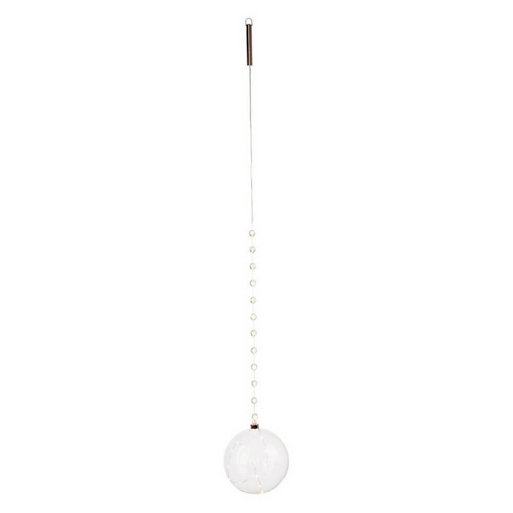 Sfera vetro Amy trasparente classic D200 con LED