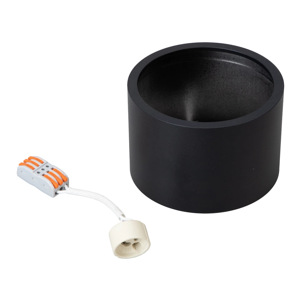Spot soffitto esterno tondo nero AR111 15W Redondo