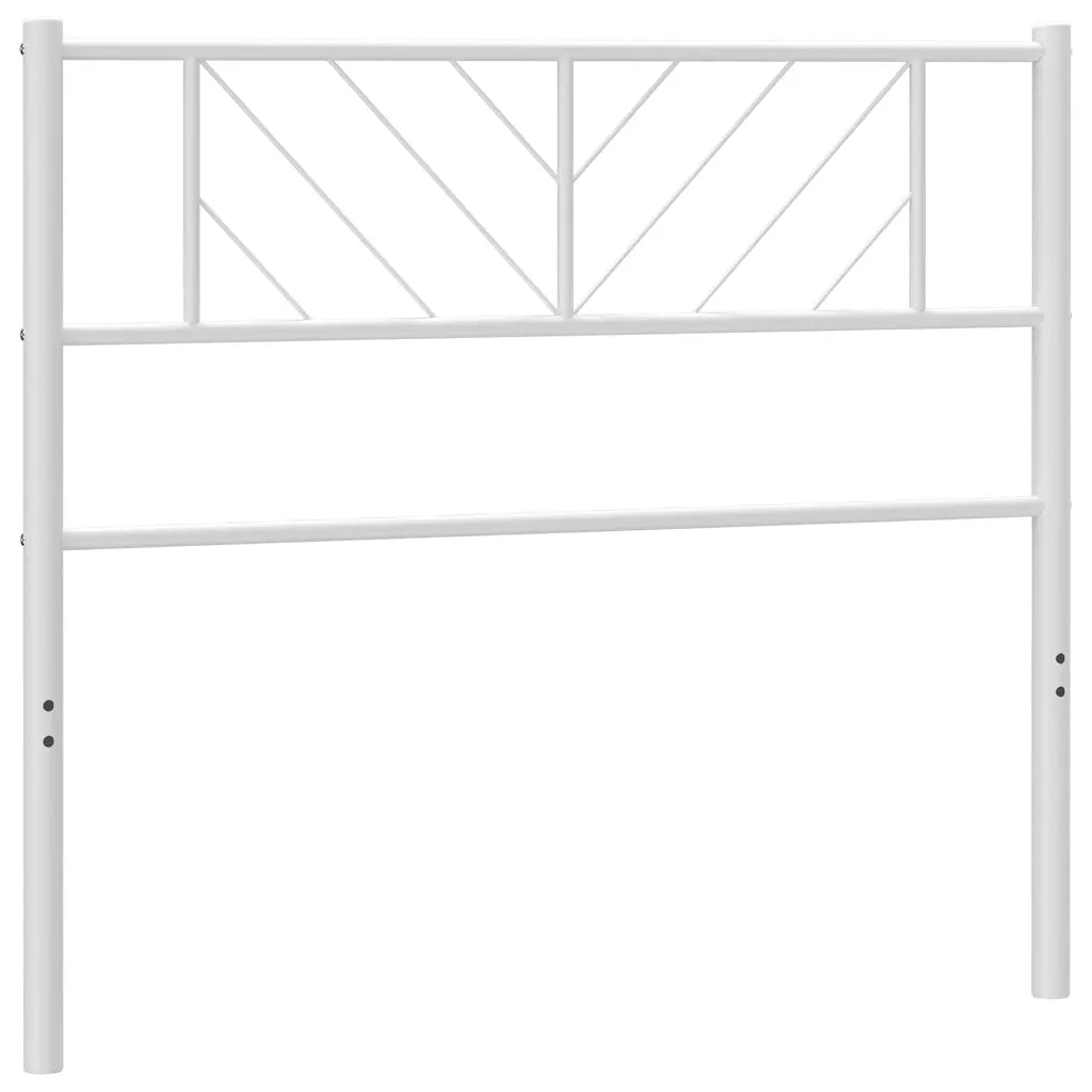 Testiera di Ricambio in Metallo Bianco 100 cm 372257