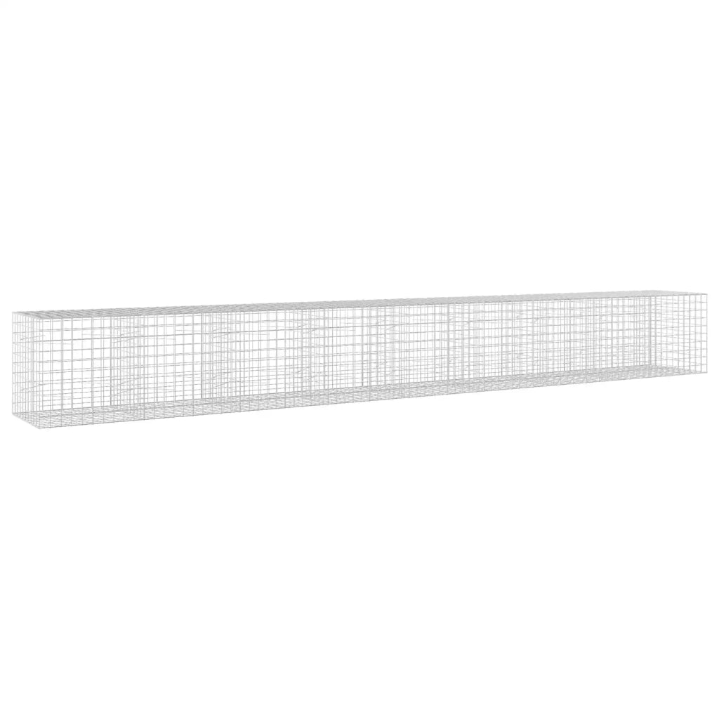 Gabione con Filo da 5 mm e Rete da 10x10 cm 850x100x100 cm 3465323