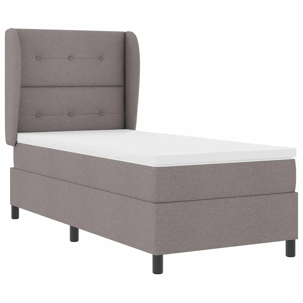 Letto a molle con materasso Talpa 90 x 200 cm Tessuto 3340547