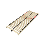 Sommier ZITTARO – 28 doghe – 70x200 cm – Finitura quercia e nero – Comfort e robustezza