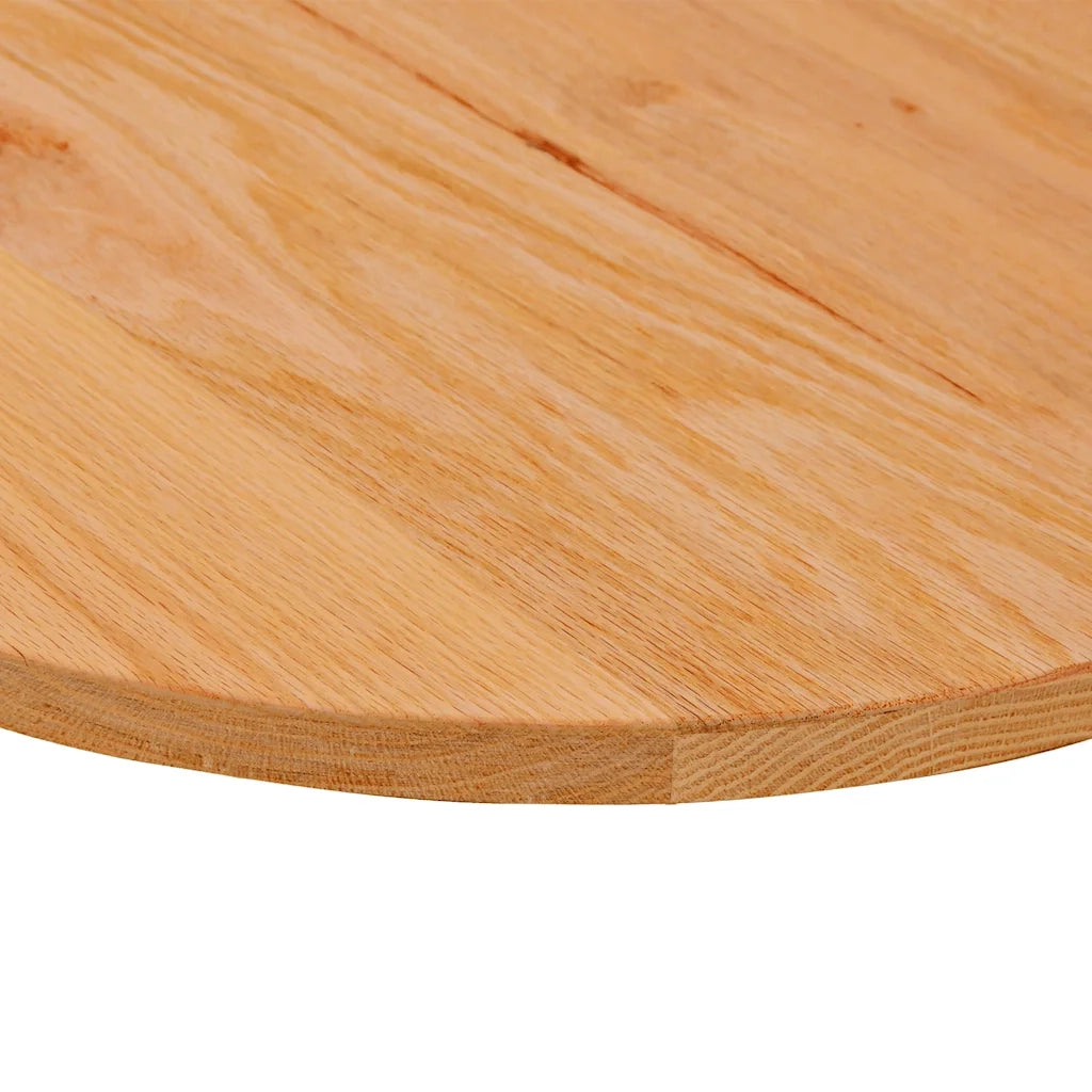 Dessus de table 140x60x2 cm bois de chêne massif ovale