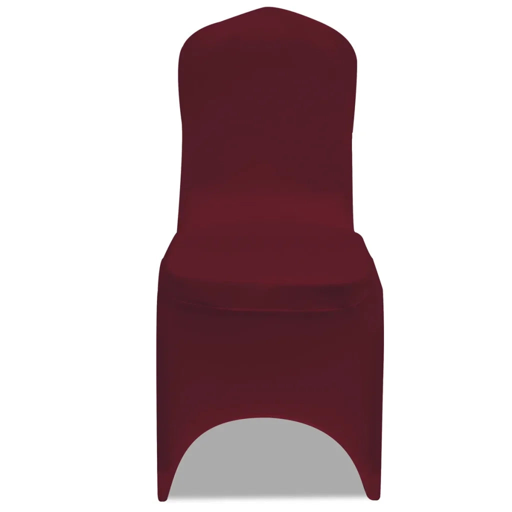 Set Coprisedie Elastiche 4 pz Rosso Bordò 131411