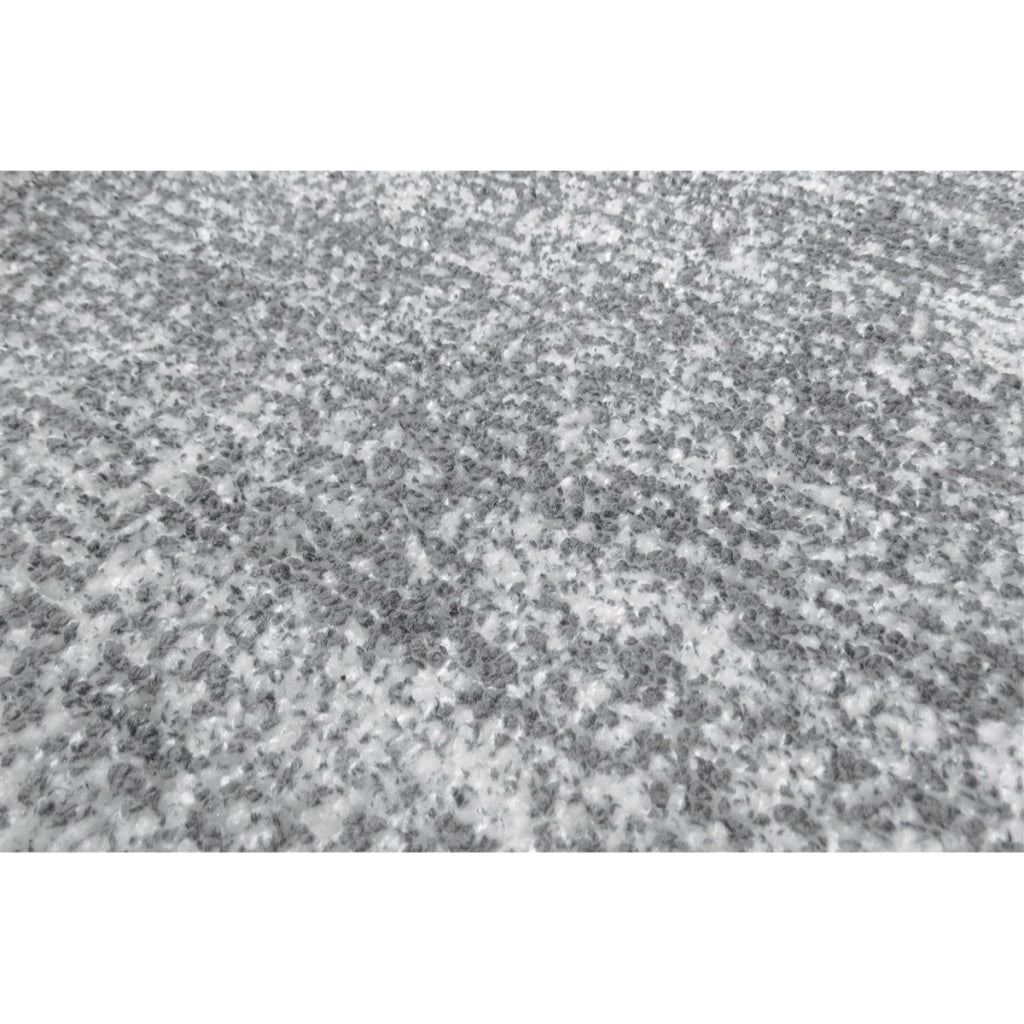 Tappeto moderno Etna 100 in grigio e argento