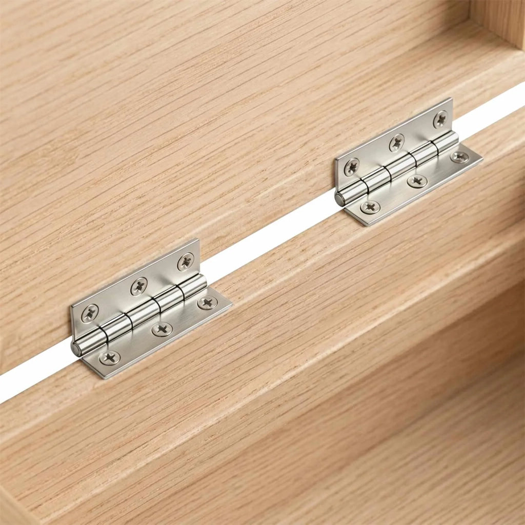 Cerniera 48 pz 66 x 38 x 5 mm Argento Acciaio 42041400