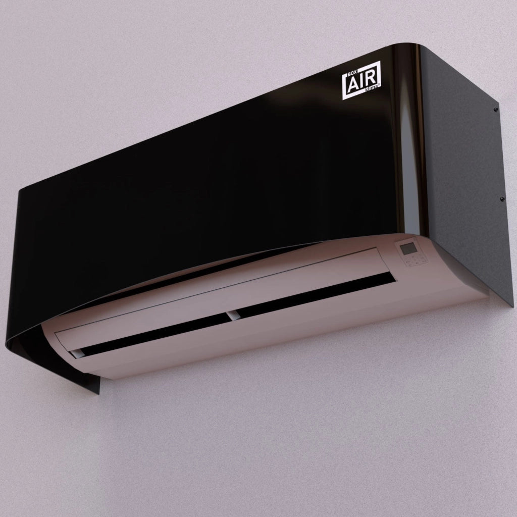 Copri Condizionatore Split 95x26x35 cm Clio S Nero
