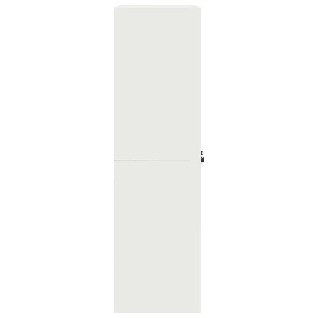 Armadio Bianco 60 x 40 x 140 cm Acciaio