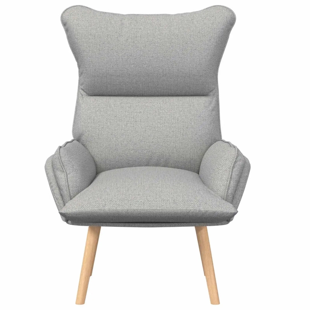 poltrona Grigio Nuvola Tessuto e compensato 42001873