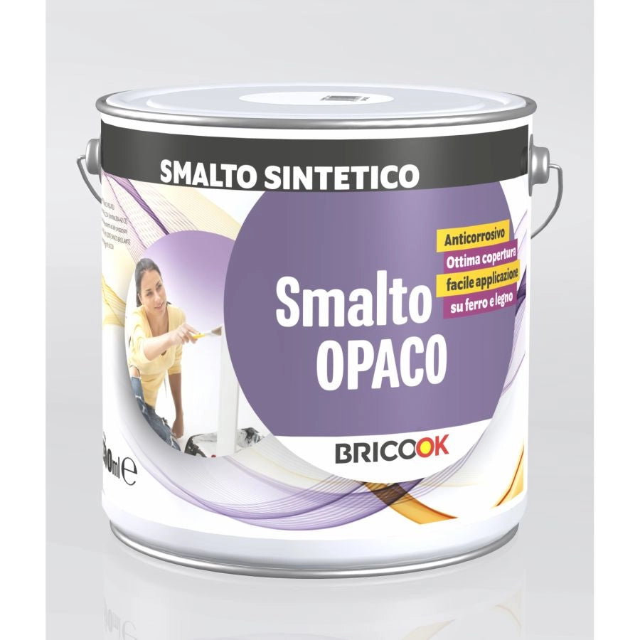 SMALTO OPACO NERO ML 2000