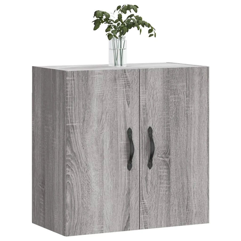 Mobile Pensile Grigio Sonoma 60x31x60 cm in Legno Multistrato 829962